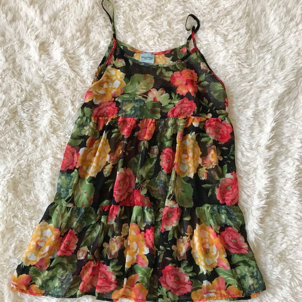 Sheer floral Mini